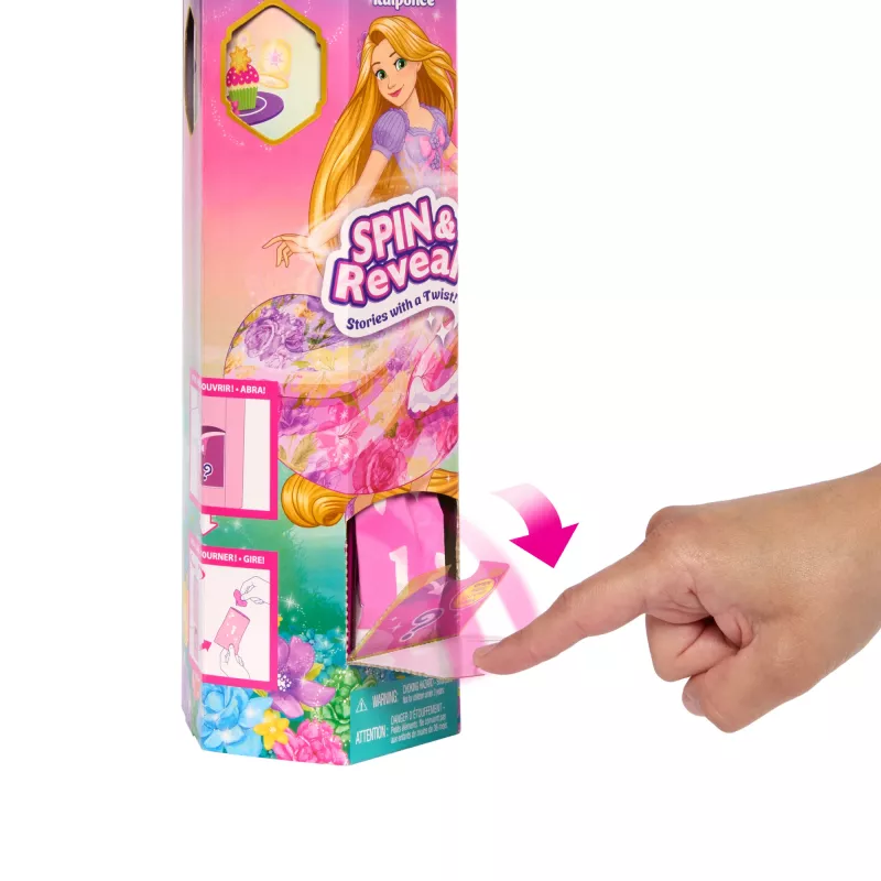 Mattel Disney Prinzessin HTV86 Rapunzel Modepuppen-Set