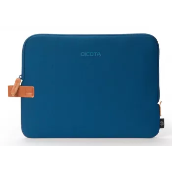 DICOTA Skin Urban- 16in MacBook Sleeve - Navy Blue / Recyceltes Polyester Neoprengewebe