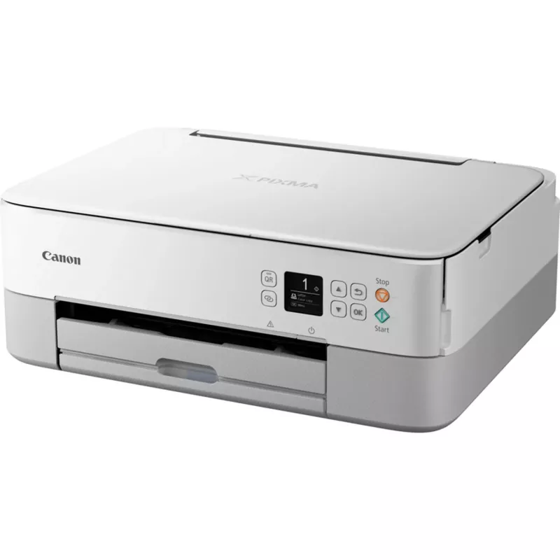 Canon PIXMA TS5351i 4462C106 3-in-1-Farb-Tintenstrahl-Multifunktionsdrucker, A4, 4800 x 1200 DPI, WLAN, Duplex, weiß