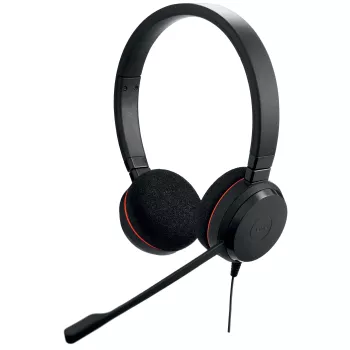 Jabra Evolve 20 Headset Kabelgebunden Head-band Büro/Callcenter USB Typ-C / USB Typ-A Schwarz