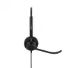 Jabra Engage 40 - (Inline Link) USB-C/A UC Stereo, Kabelgebunden, Büro/Callcenter, 63 g, Headset, Schwarz