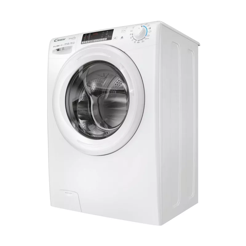 Candy Smart Pro COW 4644TWM6/1-S Waschtrockner Freistehend Frontlader Weiß