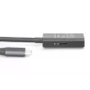 DIGITUS Aktives USB-C Verlängerungskabel - 5G USB 3.2 Gen1 USB-C - USB-C (M/F) - 10m