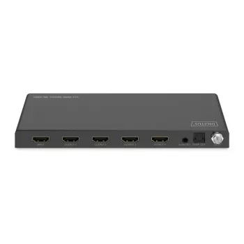 DIGITUS 1x4 HDMI-Splitter 8K/60 Hz (4:4:4) Toslink Stereo EDID Control