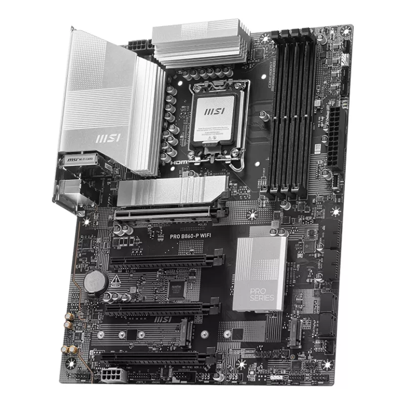MSI PRO B860-P WIFI motherboard Intel B860 LGA 1851 (Socket V1) ATX