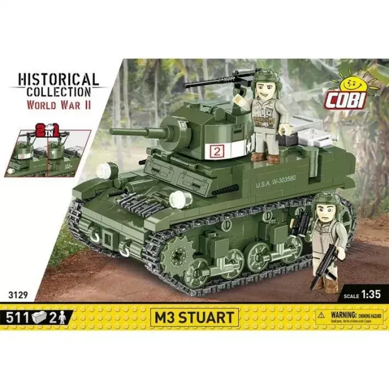 COBI M3 Stuart Bausatz, 511 Teile