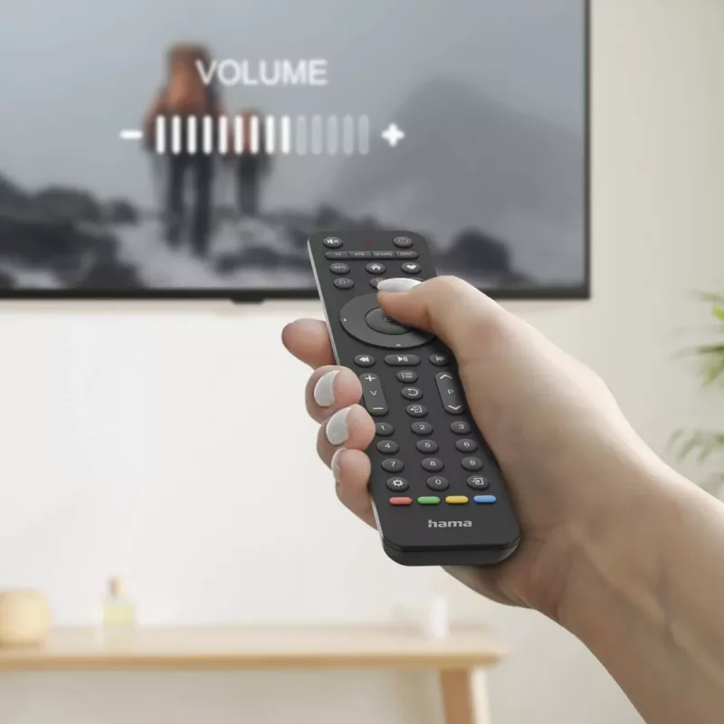 Hama 00221053 Fernbedienung IR Wireless TV Drucktasten