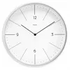 Quarzuhr Hama Sardinia Circle Grau Weiß Batterie AA 300 mm