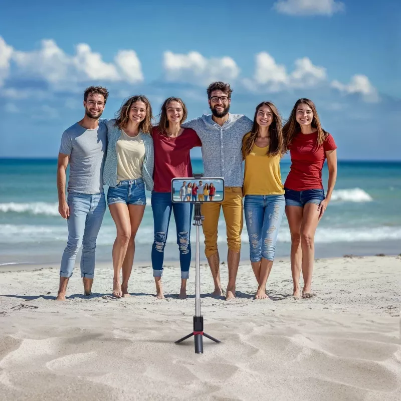 Hama Fancy Stand 70 II Selfie-Stick Smartphone Schwarz