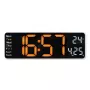 Hama Santa Cruz Digitaluhr Rechteck Schwarz