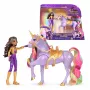 Spin Master Unicorn Academy 6067325 Licht-Magie Wildstar und Sophia Puppen- und Einhorn-Figurenset, ab 4 Jahren
