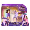 Spin Master Unicorn Academy 6067325 Licht-Magie Wildstar und Sophia Puppen- und Einhorn-Figurenset, ab 4 Jahren