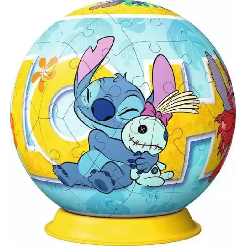Ravensburger Disney Stitch 3D Puzzleball, 72 Teile