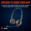 HP Poly Blackwire 3225 Stereo-USB-C-Headset +3,5-mm-Klinkenstecker +USB-C/A-Adapter (Bulk)