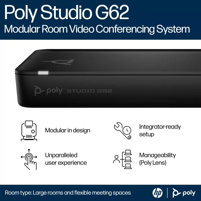 HP Poly Studio G62 Videokonferenzsystem