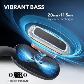 ANKER Earbuds - Soundcore Aerofit 2 - Schwarz