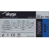 Akyga AK-B1-700 Basic 700 W ATX-Netzteil, passive PFC, 120 mm Lüfter, grau