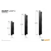 be quiet! Silent Loop 3 240 mm Prozessor All-in-One-Flüssigkeitskühler 12 cm Schwarz 1 Stk.