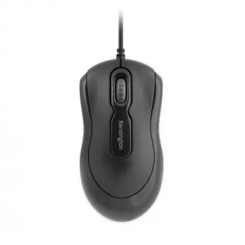 Kensington Maus-in-a-Box EQ Kabelmaus, beidhändig, optisch, USB Typ-A, 1000 DPI, Schwarz