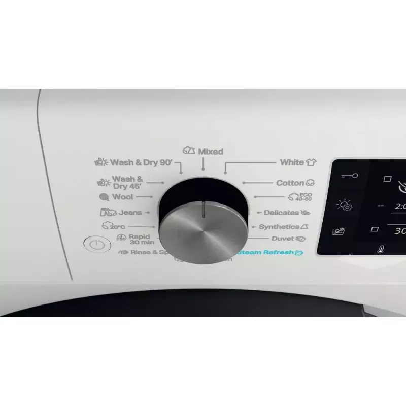 Whirlpool FFWDD1076258B Waschtrockner Freistehend Frontlader Weiß