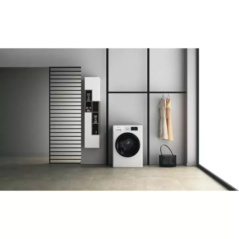 Whirlpool FFWDD1076258B Waschtrockner Freistehend Frontlader Weiß