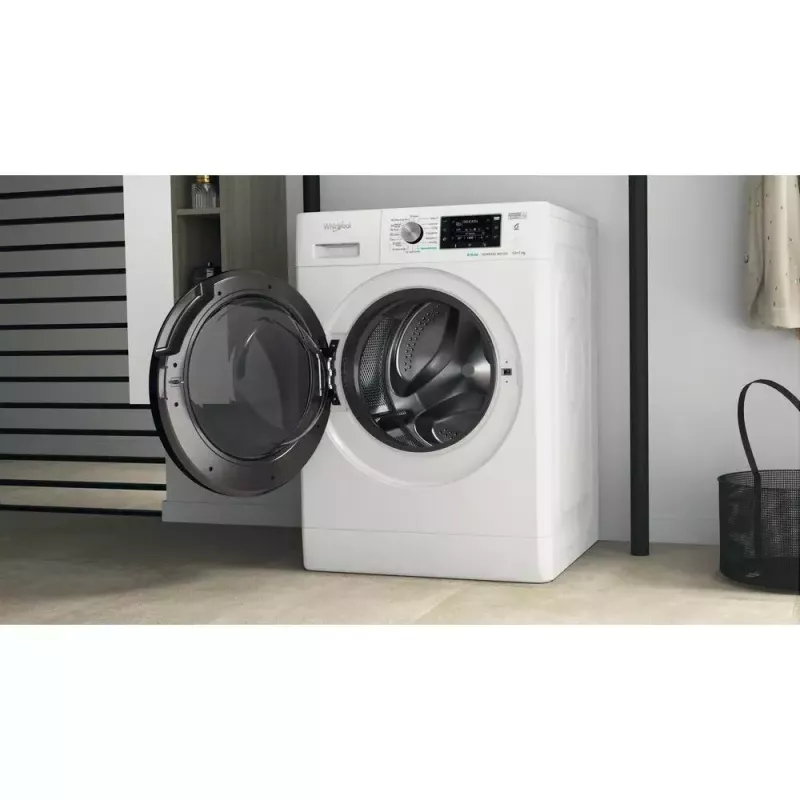 Whirlpool FFWDD1076258B Waschtrockner Freistehend Frontlader Weiß