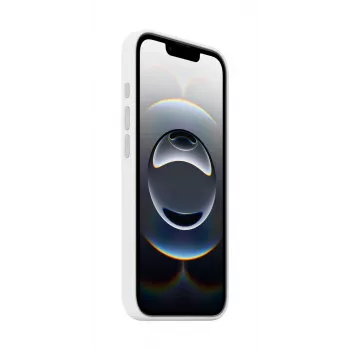 Apple Silikon Hülle iPhone 16e Weiß