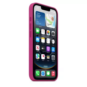 Apple Silicone Hülle iPhone 16e Fuchsia