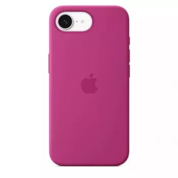 Apple Silicone Hülle iPhone 16e Fuchsia