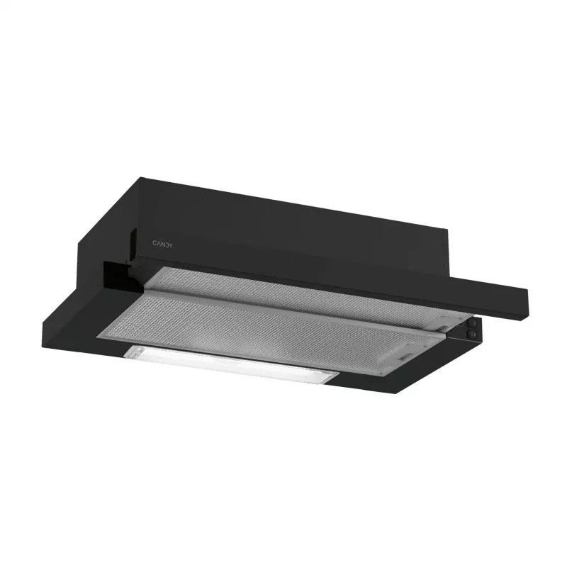 Candy CBT625/2B/1 halbintegriert (ausziehbar) Schwarz 332,1 m³/h