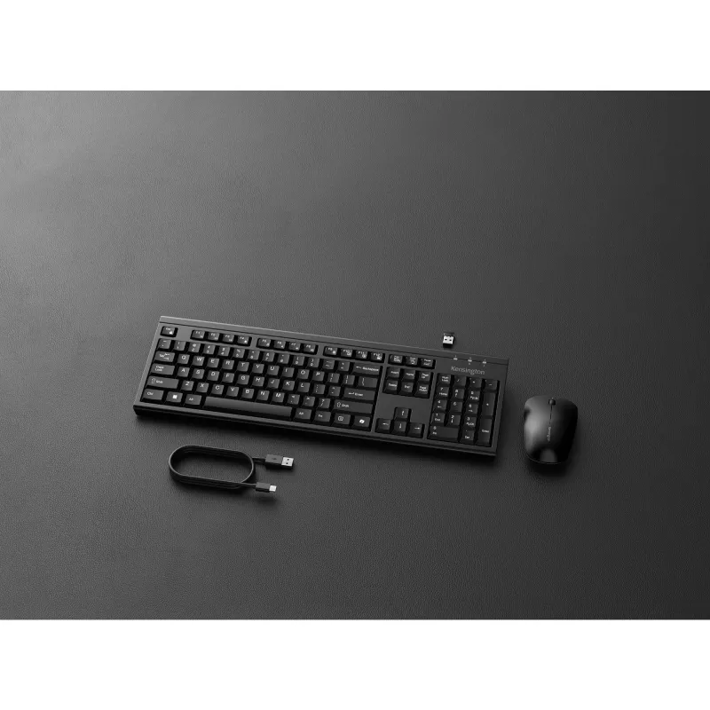 Kabelloses Tastatur- und Maus-Set Kensington K75560WW Full-size QWERTY