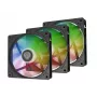 Genesis Oxal 120 ARGB Gehäuselüfter, 3er-Pack, Schwarz, NGF-2265