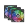 Genesis Oxal 120 ARGB Gehäuselüfter, 3er-Pack, Schwarz, NGF-2265