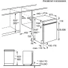 Einbau-Geschirrspüler Electrolux EES42210IX 45 cm Slimline, 9 Maßgedecke, 44 dB, AirDry, 8 Programme