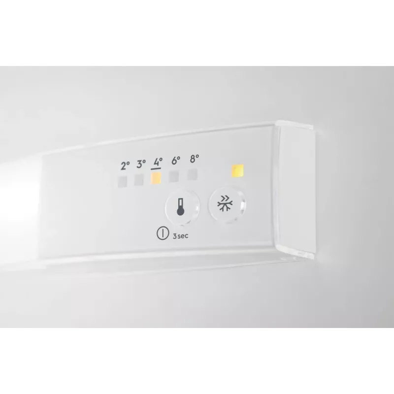 Built-in-Kühl-Gefrierkombination Electrolux LFB3AE12S, 188 L gesamt (174 L Kühlteil / 14 L Gefrierteil), wechselbare Türen, LED, 35 dB
