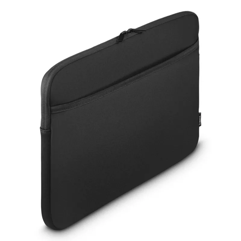 Hama Neoprene 00227069 Laptop-Sleeve, 14,1–15,6 Zoll (36–40 cm), mit Vorderfach, Schwarz