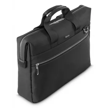 Laptoptasche HAMA 227061 schwarz – robustes Design, gepolstertes Hauptfach, Schultergurt