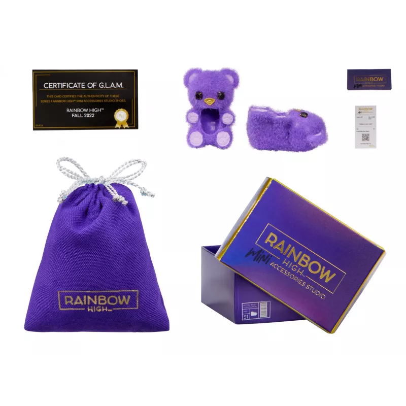 Rainbow High Accessories Studio Series 1, S Assortment in PDQ Puppenschuhe