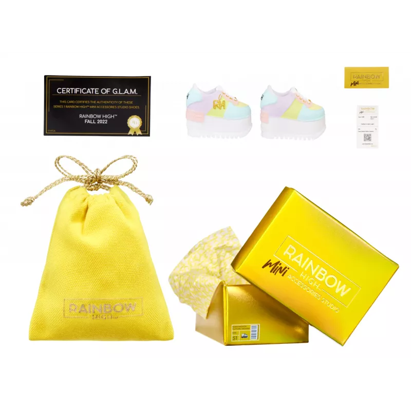 Rainbow High Accessories Studio Series 1, S Assortment in PDQ Puppenschuhe