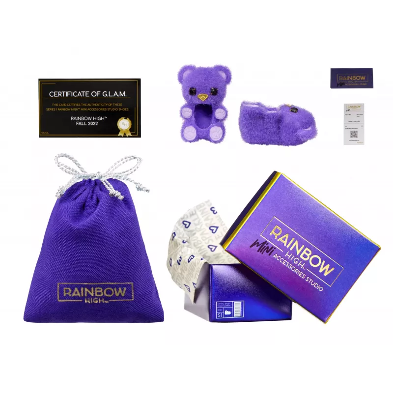 Rainbow High Accessories Studio Series 1, S Assortment in PDQ Puppenschuhe