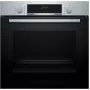 Bosch Serie 4 HBA534ES3 Backofen 71 L 3400 W Schwarz, Edelstahl