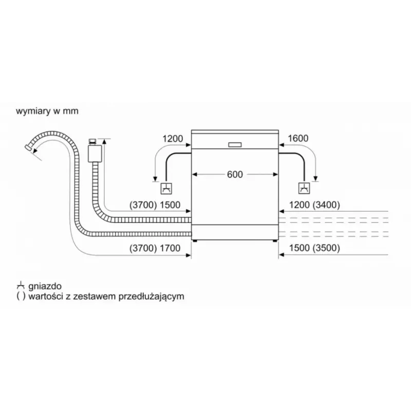 Bosch Serie 6 SMD6ECX12E vollintegrierbarer Geschirrspüler, 60 cm, 14 Maßgedecke, 42 dB, Home Connect, Energieklasse A
