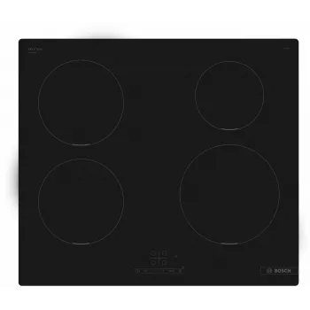 Bosch Serie 4 PUE611BB5E Kochfeld Schwarz Einbau 60 cm Zonen-Induktionskochfeld 4 Zone(n)