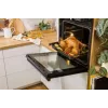 Einbau-Elektrobackofen Gorenje BSA6737E15BG — 77 l, schwarz, digitaler Timer, Konvektion, Grill, Pizzafunktion
