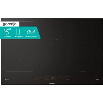 Gorenje Induktionskochfeld GI8432BSCWF, Schwarz, Einbau, 60 cm, Zonen-Induktionskochfeld, Glaskeramik, 4 Zone(n)