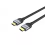 HDMI-Kabel UNITEK C11086GY01-1M 1m 2.1 48 Gbit/s Schwarz Grau
