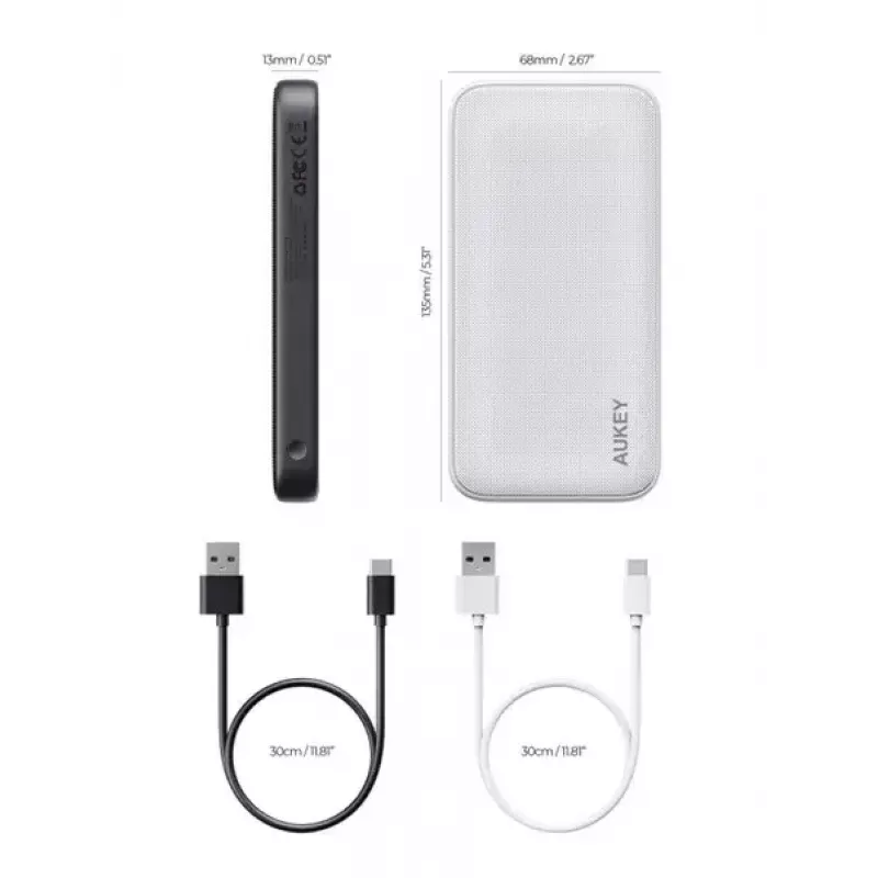Tragbarer Ladegerät AUKEY PB-Y46 10000mAh