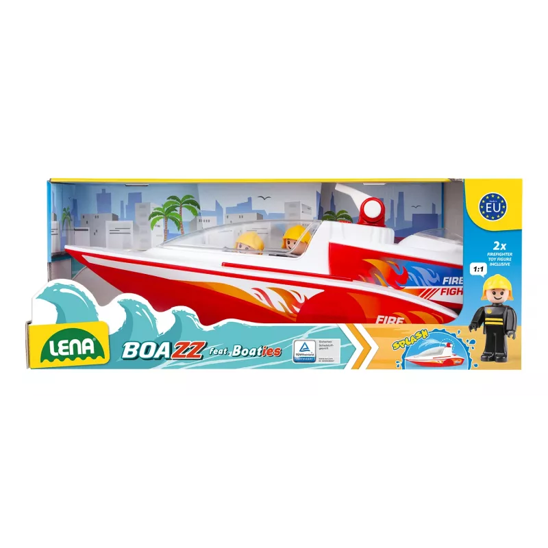 Boot-Spielfahrzeug Lena 04721 für Kinder, mehrfarbig, geeignet ab 2 Jahren