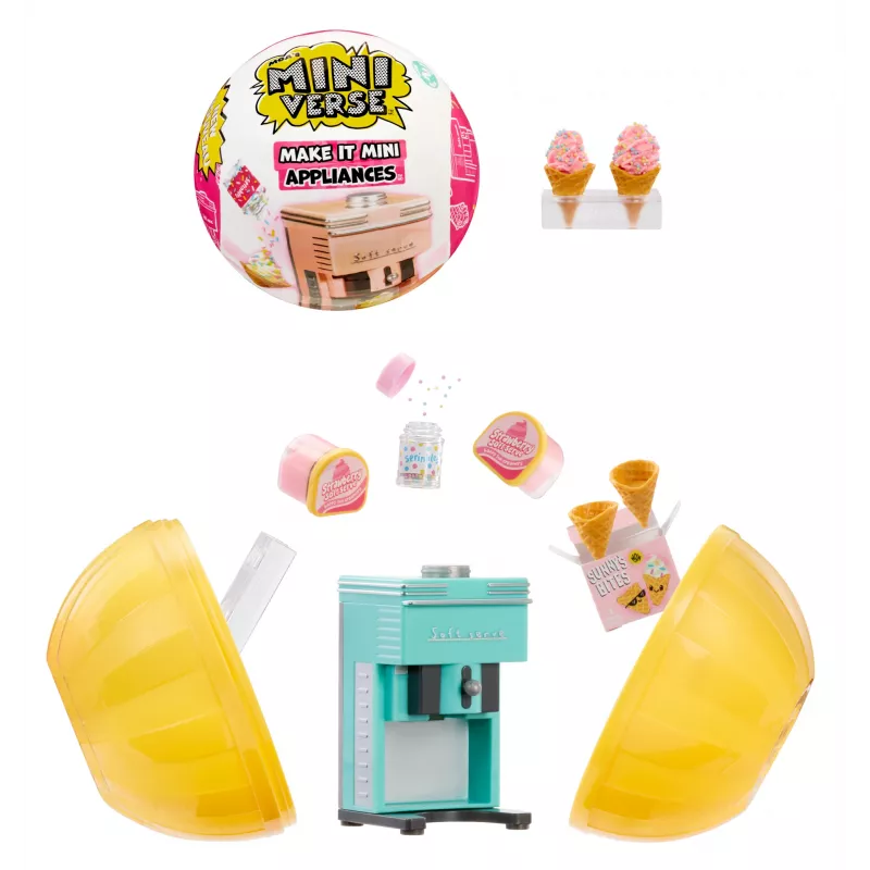 Miniverse MGA's - Make It Mini Appliances Serie 2 im PDQ, 8 Jahre, Mehrfarbig, Kunststoff