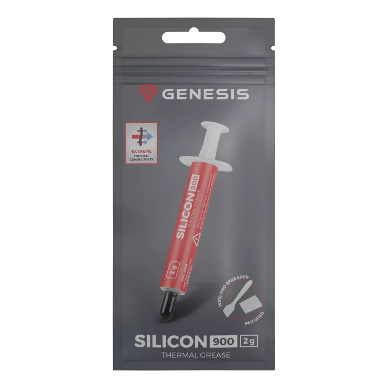 GENESIS Silicon 900 Wärmeleitpaste 12,8 W/m·K 2 g